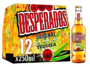 Desperados Tequila Lager Beer Bottles 12 x 250ml