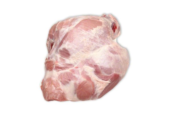 Frozen Pork Leg with rump and shank (without rind and fat, boneless) - 3D