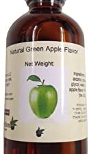 OliveNation Green Apple Natural Flavor Extract, TTB-Approved for Brewing, Non-GMO, Gluten Free, Kosher, Vegan - 4 ounces