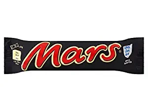 Mars Chocolate Bar - 51g - Pack of 12 (51g x 12 Bars)