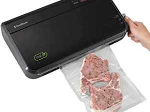 FoodSaver FM2106 Manual Vacuum Sealing System for Food Preservation with Built In Cutter