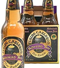 Flying Cauldron Butterscotch Beer 12 Oz 4 Bottles