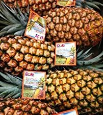 Fresh Tropical Gold Hawaiian Pineapples (2 ea)