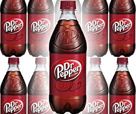 Dr. Pepper Original Classic Soda Soft Drink Bottles - 48 Count (20 oz)