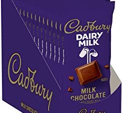 CADBURY DAIRY MILK Milk Chocolate Candy, Bulk Individually Wrapped, 3.5 oz Bars (14 Count)