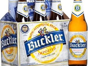 Buckler Non-alcoholic Beer Brewed in Holland By Heineken 6 Bottles