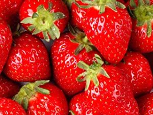 STRAWBERRIES GROWN FRESH PRODUCE FRUIT VEGETABLES PER POUND
