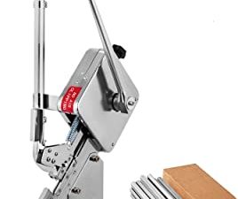Happybuy U-shape Sausage Clipper Clipping Machine, Manual Sausage Clipper, Portable Clipping Machine with 8000PCS U-shape Clips, for Supermarkets Bakeries Cafe Shops