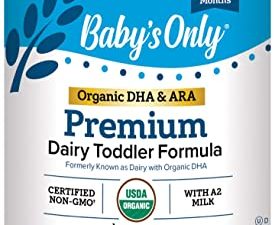 Baby's Only Organic Premium Dairy with DHA & ARA Toddler Formula, 12.7 Oz (Pack of 6) | Non-GMO | USDA Organic | Clean Label Project Verified | Brain & Eye Health | Baby Formula Powder