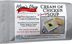 Mom’s Gluten Free & Dairy Free Cream of Chicken Soup Mix, Equal to 2 Cans of Condensed Soup