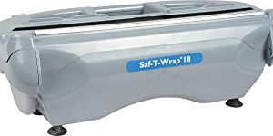 san jamar SW18 Saf-T-Wrap Foil/Film Dispener for 18" Rolls