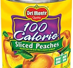 Del Monte Canned Sliced Peaches in Extra-Light Syrup, 8.25 Ounce (Pack of 12)