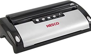 Nesco VS-02 Food Vacuum Sealer Starter Kit, Black