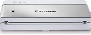 FoodSaver VS0160 PowerVac Compact Vacuum Sealing Machine, Vertical Vacuum Sealer Storage, White