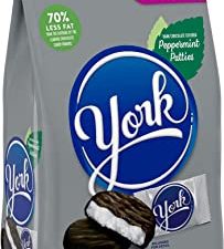 YORK Dark Chocolate Peppermint Patties Candy, Easter, 35.2 oz Bulk Party Bag