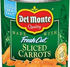 Del Monte Sliced Carrots, 8.25 Ounce (Pack of 12)