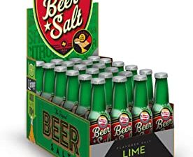 Twang Flavored Beer Salt, Lime, 1.4 Ounce Mini Bottles (24 Count Display Pack)