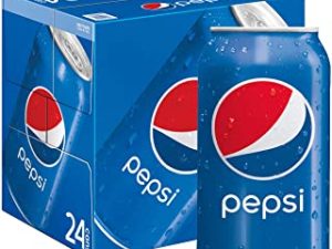 Pepsi Soda, 12 Fl Oz (pack of 24), (Packaging May Vary)