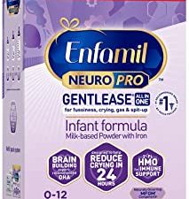 Enfamil NeuroPro Gentlease Baby Formula, Brain and Immune Support with DHA, Clinically Proven to Reduce Fussiness, Crying, Gas & Spit-up in 24 Hours, Non-GMO, Powder Refill Box, 30.4 Oz,