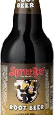 Sprecher ROOT BEER PINT AMBER BOTTLES - "Sprechen Sie Deutsch?" Wisconsin, 16-Ounce Glass Bottle (Pack of 12)