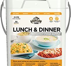 Augason Farms Lunch and Dinner Variety Pail Emergency Food Supply 4-Gallon Pail