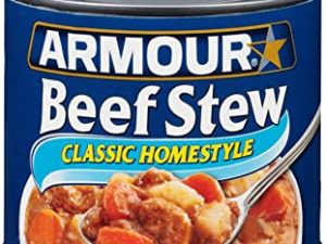 Armour Star Classic Homestyle Beef Stew, 20 oz. (Pack of 12)