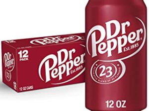 Dr Pepper, 12 fl oz cans (Pack of 12)