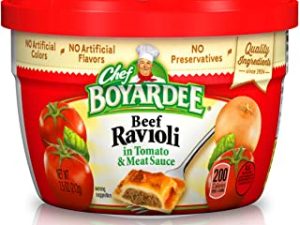 Chef Boyardee Beef in Tomato & Meat Sauce Ravioli, 7.5 Oz. (Pack of 12)