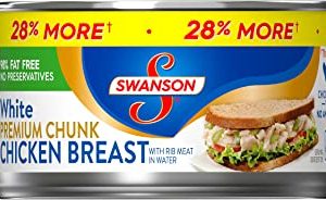 Swanson Premium White Chunk Chicken Breast, 12.5 Oz. Can