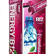 Zipfizz Healthy Energy Drink Mix, Hydration with B12 and Multi Vitamins (ASINPPOSPRME1830), Black Cherry 20 Count