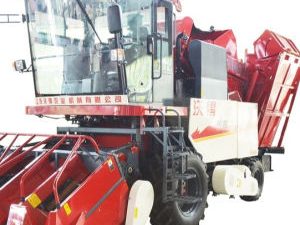 Fmworld Yulong 4yz-4e Corn Maize Combine Harvester Fram Equitment
