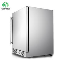 Oem Candor 145L Commercial Outdoor Stainless Steel Single Door Undercounter Compressor  Freezer