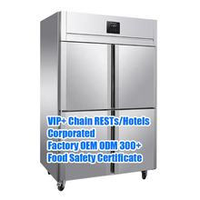 Refrigerator   Restaurant   LVNi Upright Kitchen Freezer Refrigerator Commercial 4 Doors Restaurant