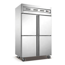 4 Doors 1000L Deep Freezer Restaurant Kitchen   Commercial Stainless Steel Fridge
