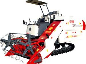 Self-Propelled Full Feed Rubber Track Combine Harvester 4lz-4.0A