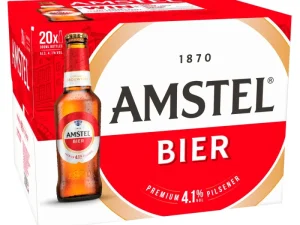 Amstel Bier Bottles 20x300ml